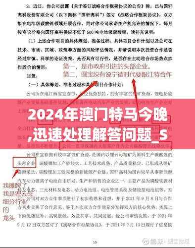 2024年澳门特马今晚,迅速处理解答问题_SP96.118