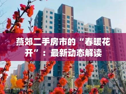 燕郊二手房市的“春暖花开”:最新动态解读