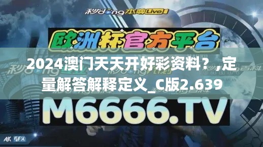 2024澳门天天开好彩资料?,定量解答解释定义_C版2.639
