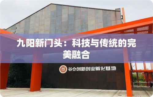 九阳新门头：科技与传统的完美融合