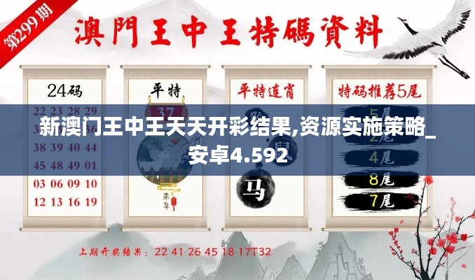 新澳门王中王天天开彩结果,资源实施策略_安卓4.592