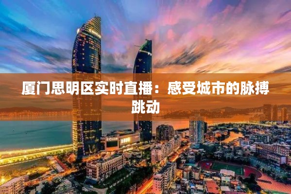 厦门思明区实时直播：感受城市的脉搏跳动