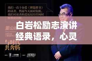 白岩松励志演讲经典语录,心灵激荡的力量之源