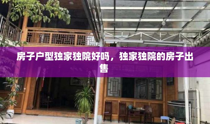 房子户型独家独院好吗,独家独院的房子出售
