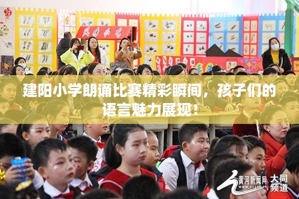 建阳小学朗诵比赛精彩瞬间,孩子们的语言魅力展现!