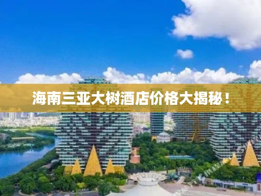海南三亚大树酒店价格大揭秘!
