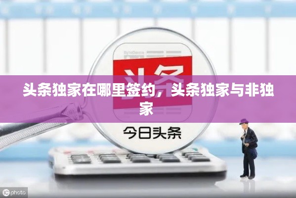 头条独家在哪里签约，头条独家与非独家 